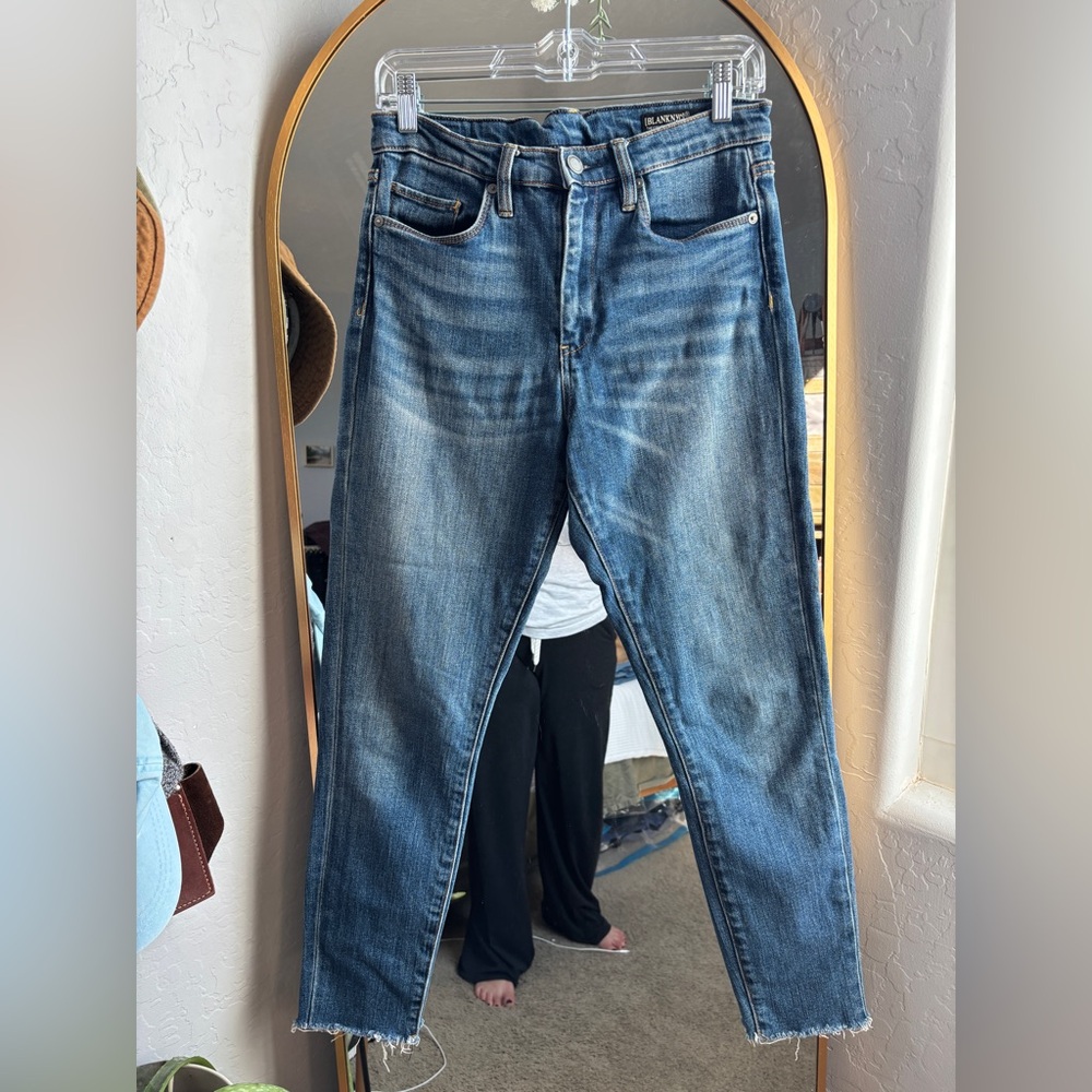 Blank NYC Raw Hem Denim